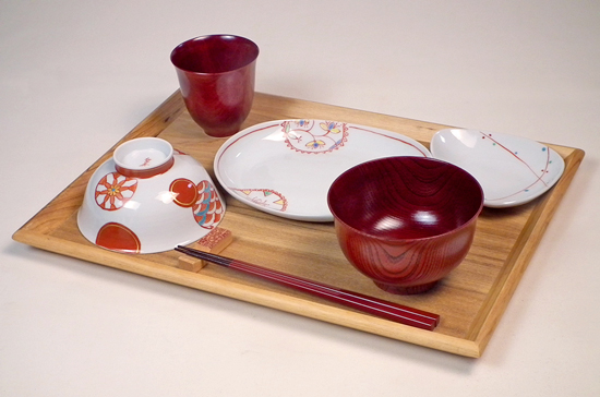 食器『かがの朝ごはん膳』