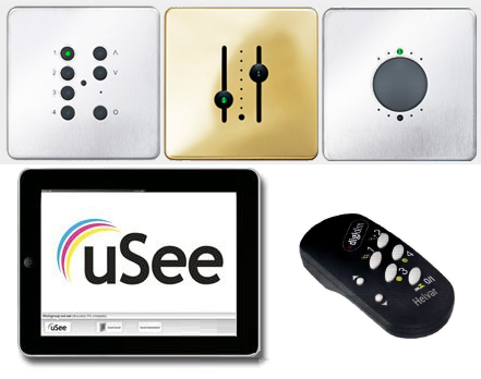 照明制御システム「Helvar ユーザーインタフェース」