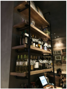 【製作事例】飲食店飾り棚