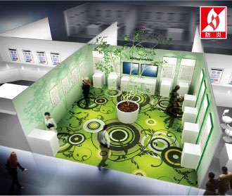 フロアグラフィックス 「デザインカーペット」