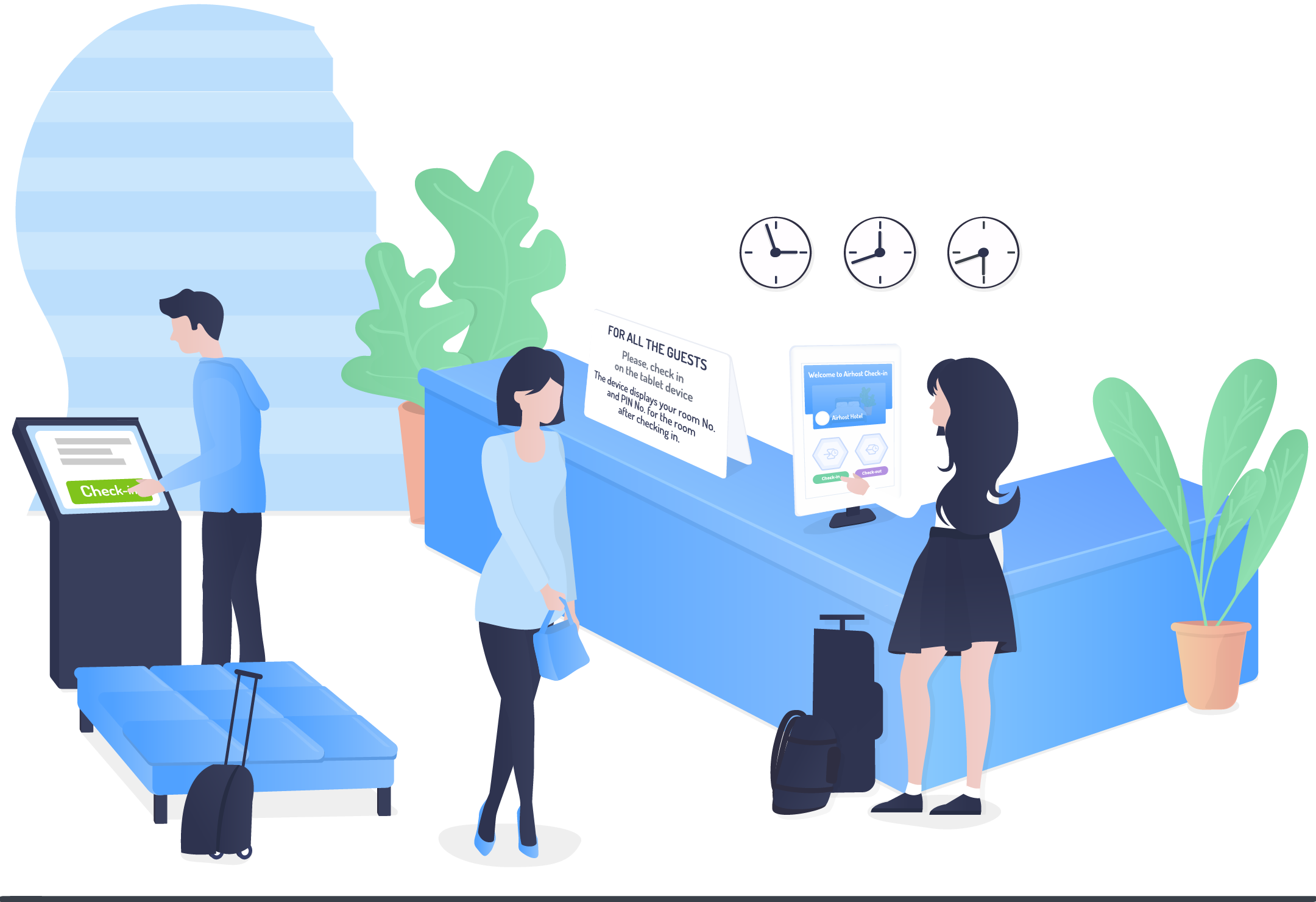 チェックインソリューション『AirHostチェックイン』