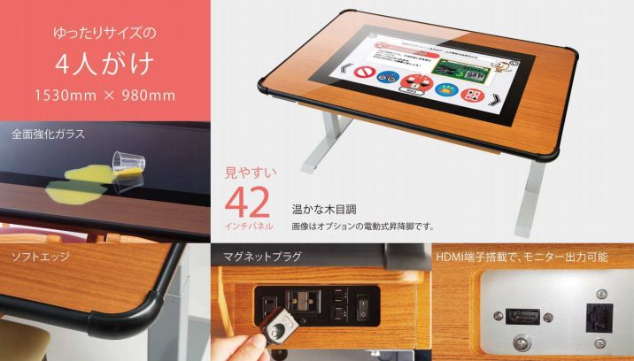 元気はつらつ トレパチ！テーブル