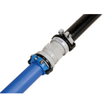 高密度ポリ管（ISO）×水道用ポリ管 異種管継手 SKX 川西水道機器