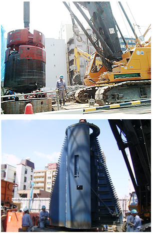 アースドリル式拡底杭工法『SY工法』のご紹介