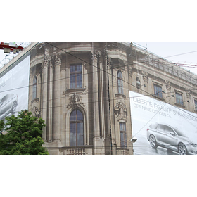 景観対策養生シート『ビルラッピング』