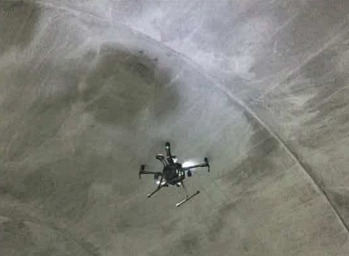 構造物点検業務の実証実験