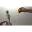 Urine collection device compatible with automatic inspection machines "P-Pole 4"