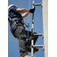 Permanent fall protection system for ladders and stairways - Lad-Saf