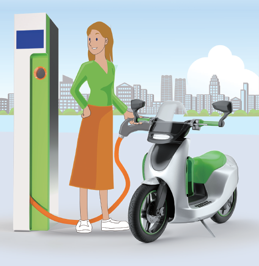 電動バイク急速充電システム『Ra・pitto(ラピット)10』