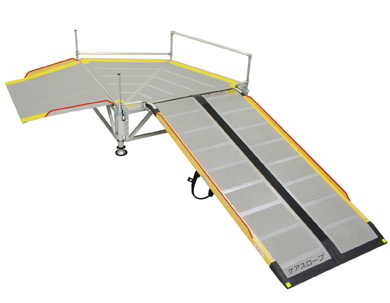 車いす用可搬形スロープ『ケアスロープJC』 ケアメディックス | イプロス