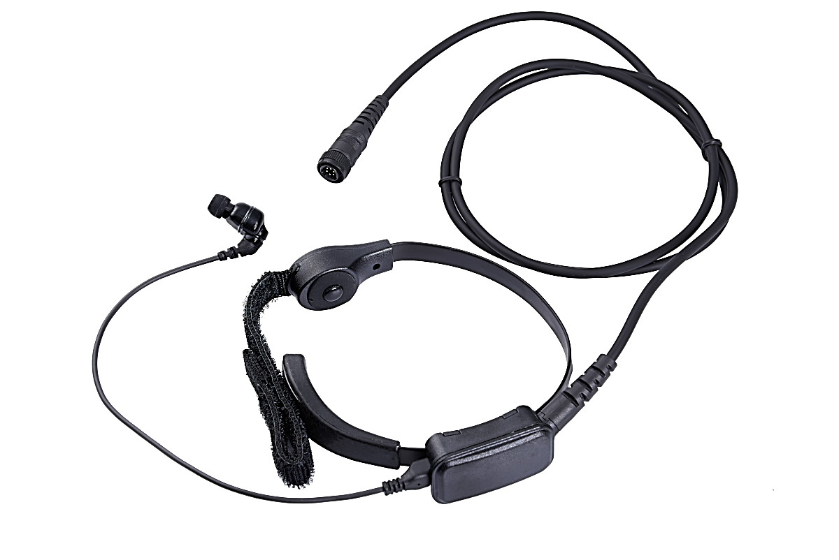 【TM80N-T】咽喉マイク＆骨伝導イヤホン