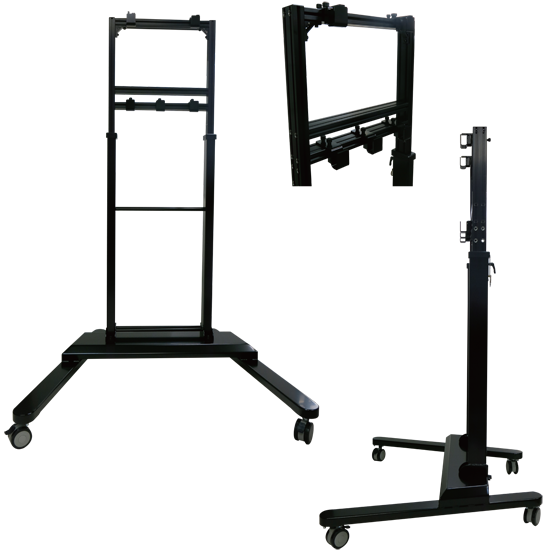 大型フロアスタンド強化版(開脚固定型)『SR-2153A』 | ラテック