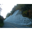 [Construction Example] Rockfall Protection Net (Cover Type) for Road Slope Repair and Maintenance Work