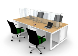 飛沫感染防止パーテーション『飛沫の盾』