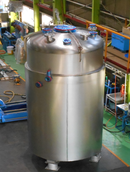 【製作事例】チタン製タンク