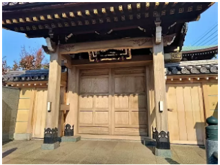 【施工事例】山門の再生ガラス塗装