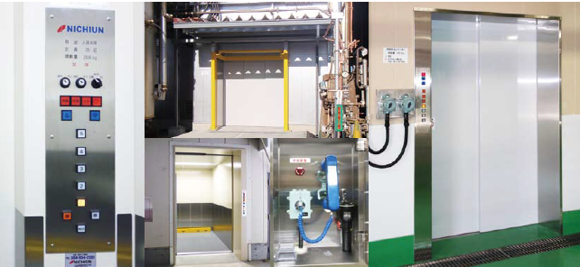 昇降機『防爆仕様エレベーター』