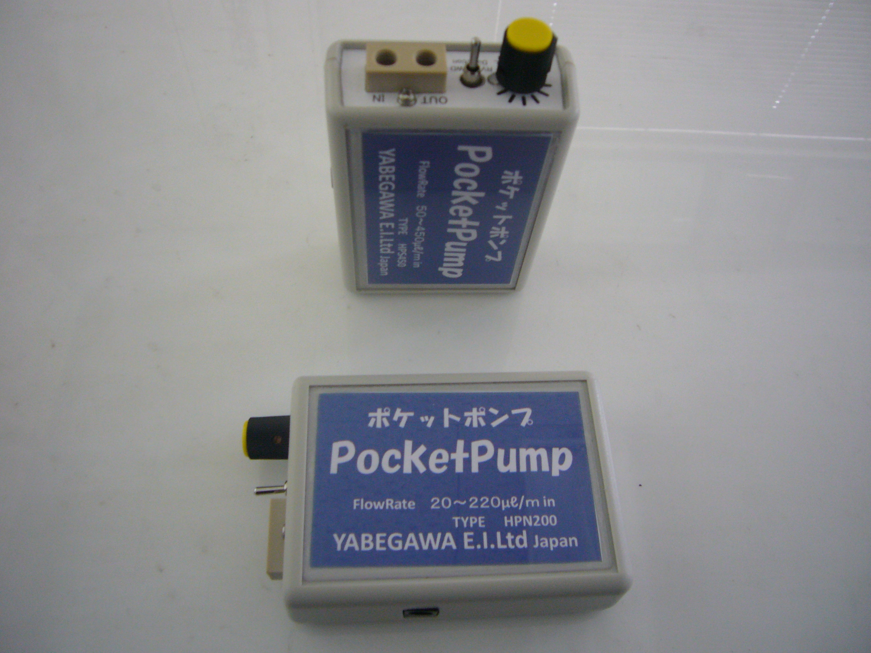 電池駆動 小型ぺリスターポンプユニット『ポケットポンプ』