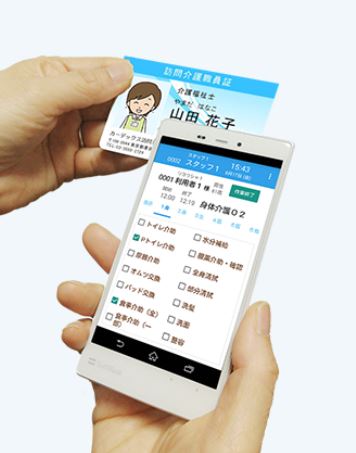 訪問介護・看護支援システム『Care-wing 介護の翼』 