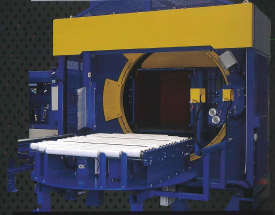 六面フィルム包装機付圧縮梱包機『スパイラルベール』