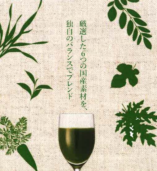 【OEM向け資料進呈】良菜六選『生の青汁』