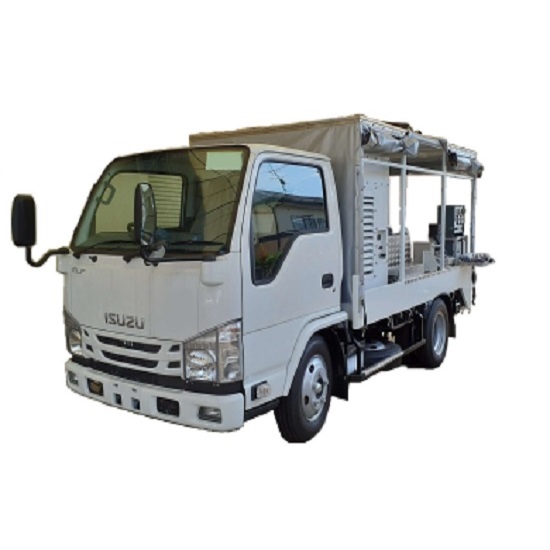 ケーブル敷設用ウインチ車『CW5322K型』自営線工事でも採用