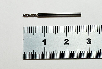 超硬ルーマドリル φ1.0シャンク