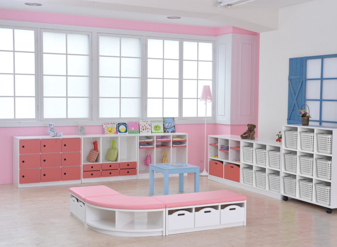 【保育・幼稚園家具事例】キッズルーム・教室