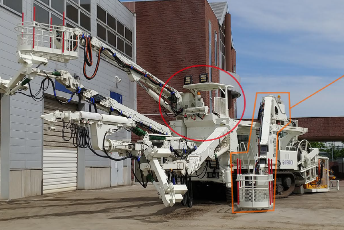 エレクター付コンクリート吹付機『NSCP I-TN(M/C)』 ニシオティー