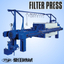 Filter press semi-automatic machine filter press SF type