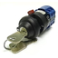 Safety response key switch. Direct circuit operation mechanism, available in dustproof and waterproof IP66 version.