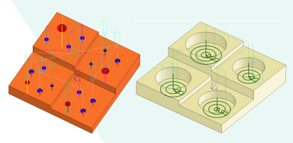 CAMシステムプロ 穴あけ