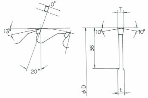 エクセルチップソー＜組子用・段付きタイプ＞