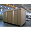 Reinforced cardboard with support pillars.