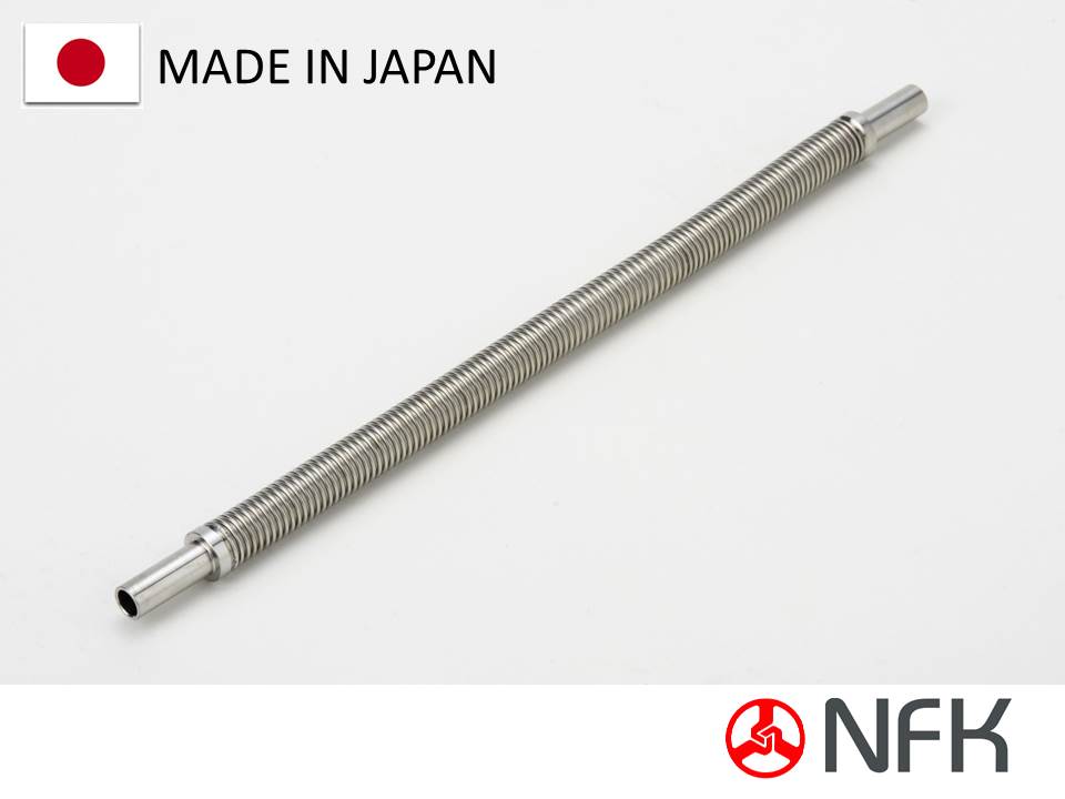 【半導体業界の方必見！】パイプエンド式真空フレキシブルホース