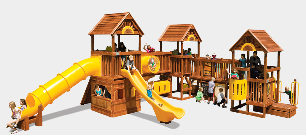 複合遊具『レインボー・プレイセット』