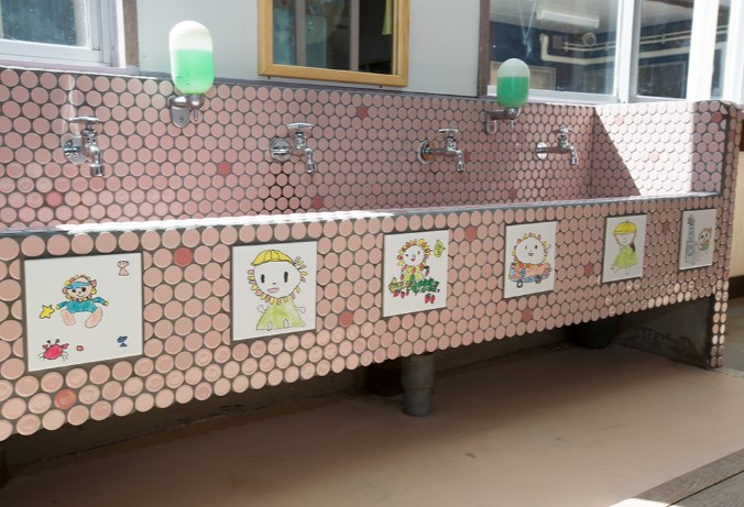 【サインタイル施工実績】保育園卒業記念タイル（愛知県）