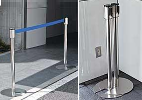 店舗用商品　リールパーテーションスタンド KN