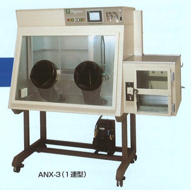 テーハー式　アナエロ・ボックス　培養孵卵器型　ANX-3