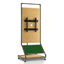 Wooden signage stand "Water Pipe"