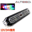 Slim Laser LED Flashlight / 6 Color Rainbow Light with 24 Patterns