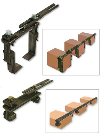 まくらぎ移動防止金具　橋まくらぎ用・分岐器まくらぎ用