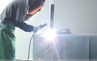 溶接火花遮断用シート『フナイDXシート』