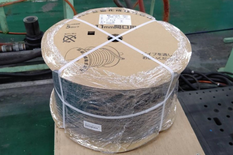 【製品事例】ボビン巻き　PPバンド掛け