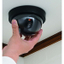 Anti-crime dummy camera with red LED dome shape