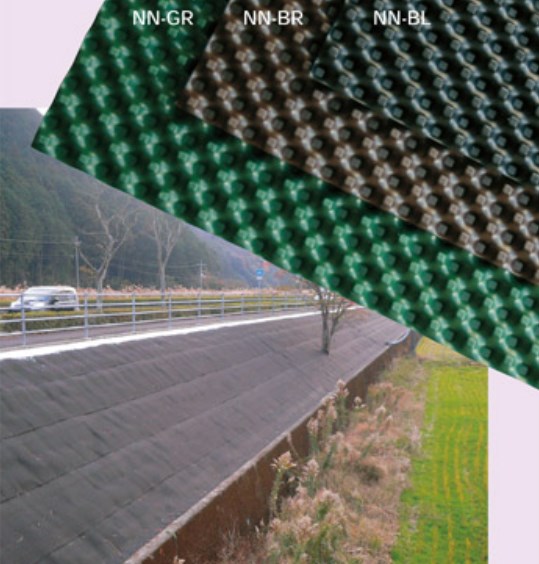 防草用エンボスシート『ナクサ』