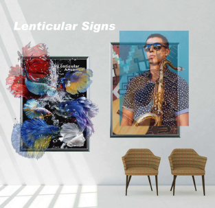 レンティキュラーサイン