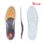 Insoles for work shoes for fatigue reduction, antibacterial, and deodorization.