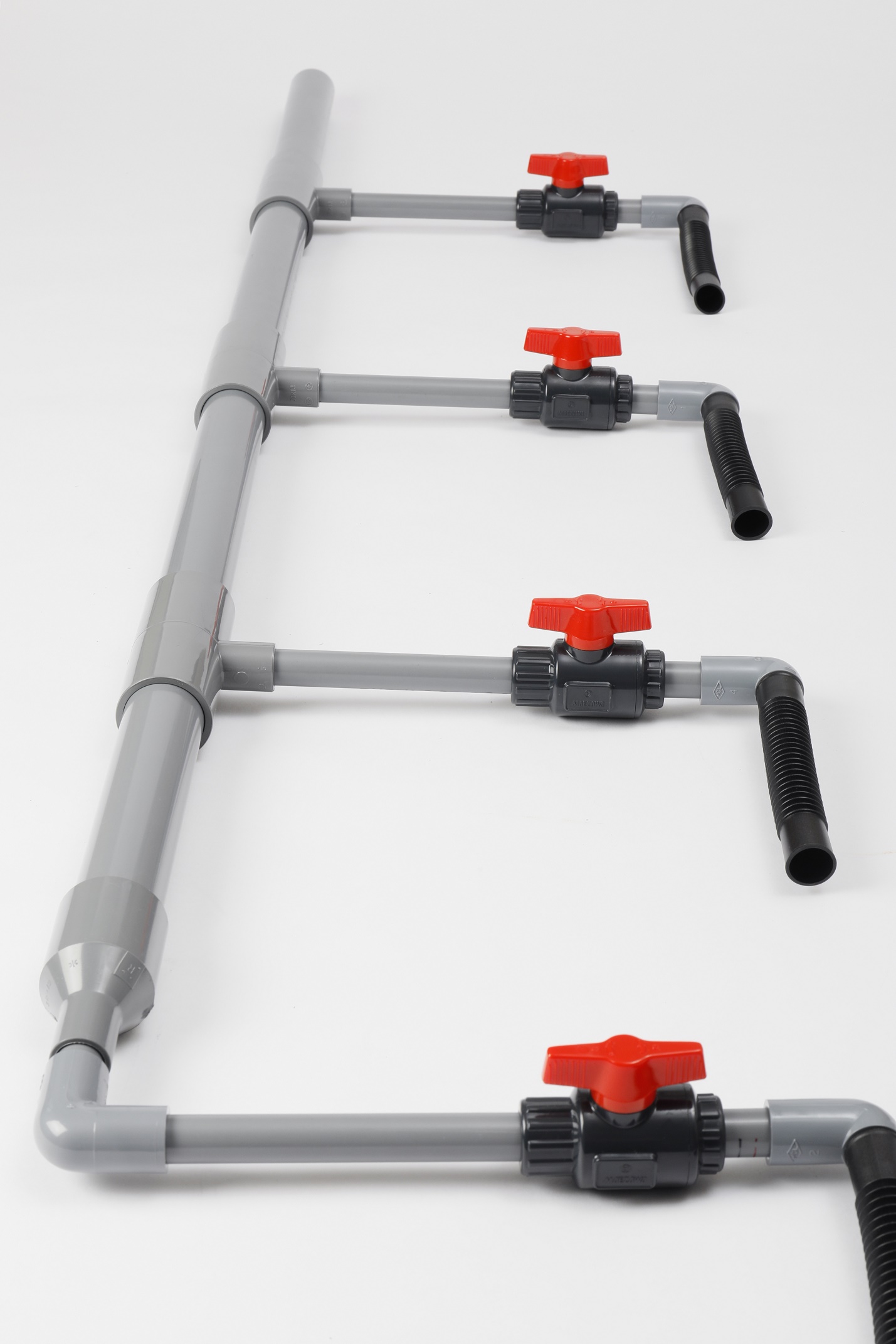 植物工場向け　水耕栽培用　塩ビ配管、給排水配管、ＶＰ管、ＶＵ管