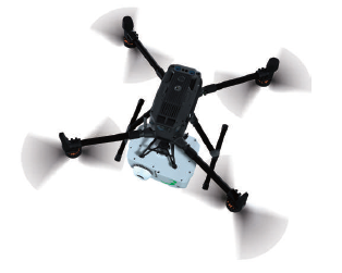 UAVレーザ測量『グリーンレーザスキャナ』